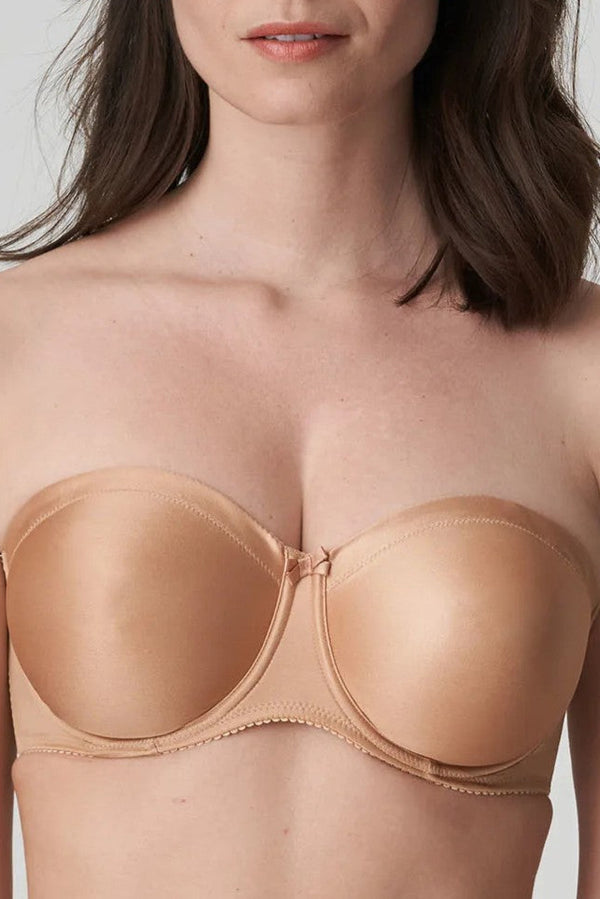 PrimaDonna Satin Strapless Non Padded